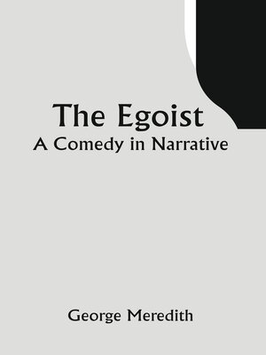 cover image of The Egoist